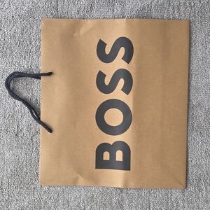 BOSS Brown Paper Bag